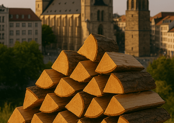 Kaminholz Halle / Saale